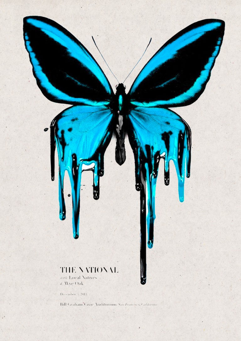 Dripping Butterfly — Funky Art